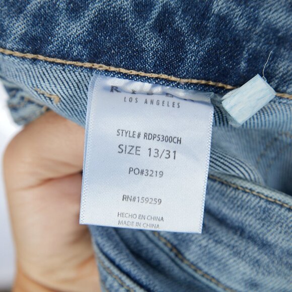 RISEN Jeans Cargo Stretch Jeans Women's 31 - Picture 7 of 7